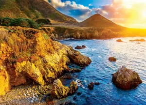 Sunset on the Pacific Coast Sunrise & Sunset By Eurographics
