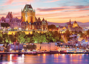 Le Vieux - Quebec Sunrise & Sunset By Eurographics