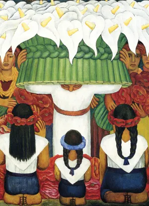 Flower Festival:  Feast of Santa Anita Cultural Art By Eurographics