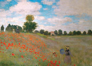 The Poppy Field Impressionism & Post-Impressionism By Eurographics