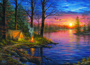 Evening Mist Sunrise & Sunset By Eurographics