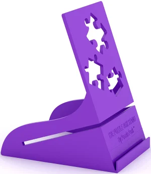 The Puzzle Box Stand Purple By Puzzle Peak