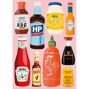 Saucy Collage By Happily