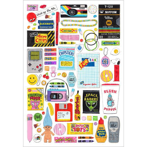 In the 90's Collage By Happily