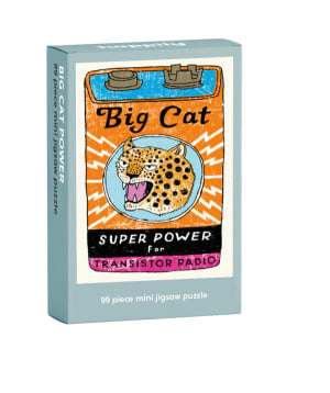 Big Cat Power - 99 Piece Mini Puzzle Cats By Happily