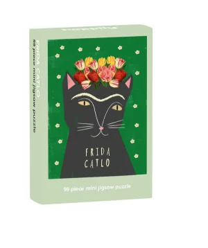 Frida Catlo - 99 Piece Mini Puzzle Famous People By Happily