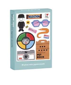 In the 70s - 99 Piece Mini Puzzle Nostalgic & Retro By Happily