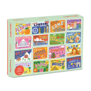 Postcards Collage By Happily