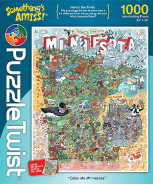 Color Me Minnesota - Something's Amiss! Cartoon By PuzzleTwist