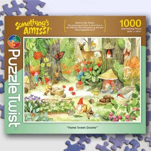 Home Sweet Gnome - Something's Amiss! Flower & Garden By PuzzleTwist