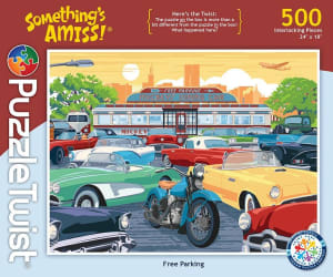 Free Parking - Something's Amiss! Nostalgic & Retro By PuzzleTwist