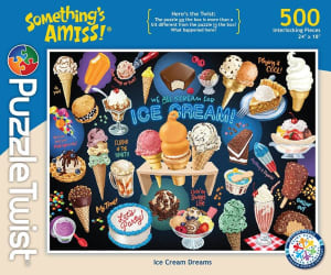 Ice Cream Dreams - Something's Amiss! Dessert & Sweets By PuzzleTwist