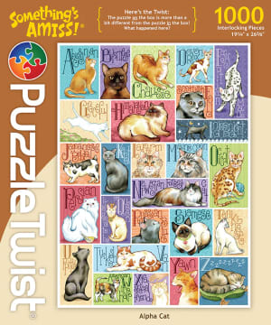 Alpha Cat - Something's Amiss! Collage By PuzzleTwist