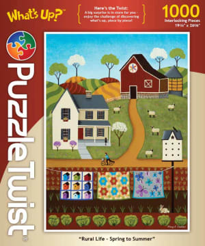 Rural Life - Spring to Summer - What's Up? Around the House By PuzzleTwist