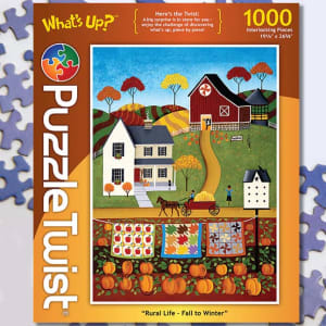 Rural Life - Fall to Winter  - What's Up? Around the House By PuzzleTwist