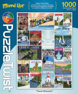 Travel Wisconsin - Mixed Up! United States By PuzzleTwist