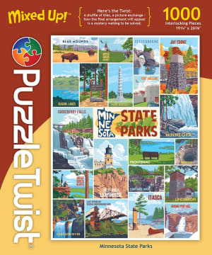 Minnesota State Parks - Mixed Up! National Parks By PuzzleTwist