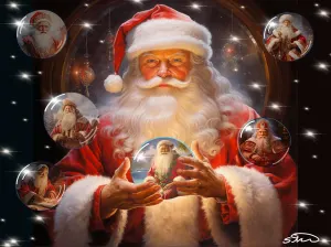 Santa Around the World Christmas By SunsOut