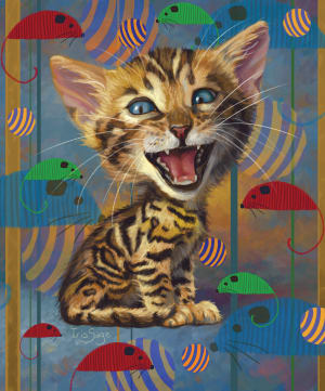 Bengal Kitten Cats By GoodWay Puzzles