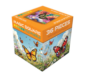 Butterflies: Magic Square puzzle (36pc) Butterflies and Insects By Outset Media