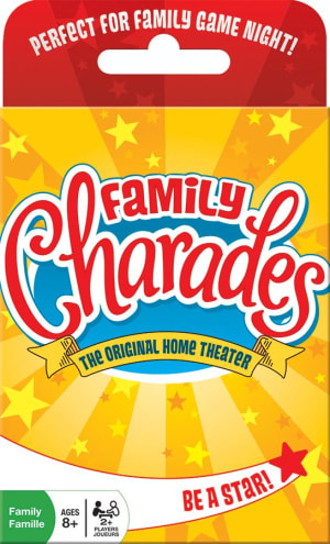 Family Charades Card Game Father's Day By Outset Media