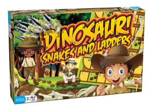Dinosaur Snakes and Ladders By Outset Media