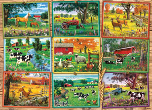 Postcards from the Farm Collage By Cobble Hill