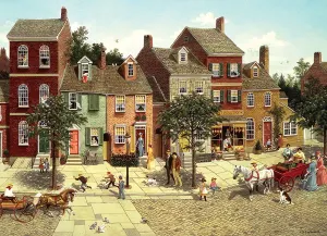 The Curve in the Square Nostalgic & Retro By Cobble Hill