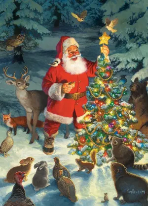 Santa's Tree Christmas By Cobble Hill