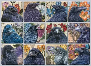 A Constable of Ravens Collage By Cobble Hill