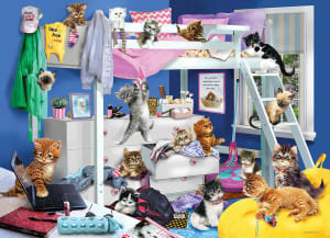 Kitten Slumber Party Around the House By Cobble Hill