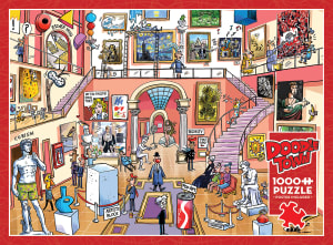 Doodletown: Museum Mischief Cartoon By Cobble Hill