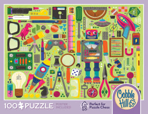 Nerdy Junk Drawer Collage By Cobble Hill