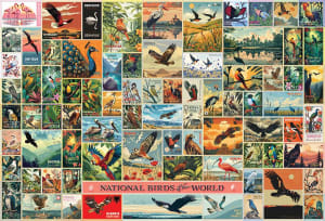 National Birds of the World Collage By Cobble Hill