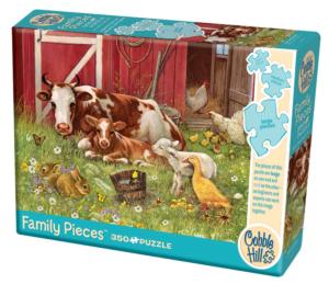 Barnyard Babies Farm Animal Family Pieces By Cobble Hill