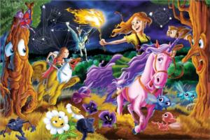 Mystical World Unicorn Jigsaw Puzzle By Cobble Hill