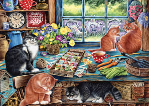 Garden Shed Cats Flower & Garden By Cobble Hill