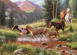 Horse Stream Lakes & Rivers By Cobble Hill