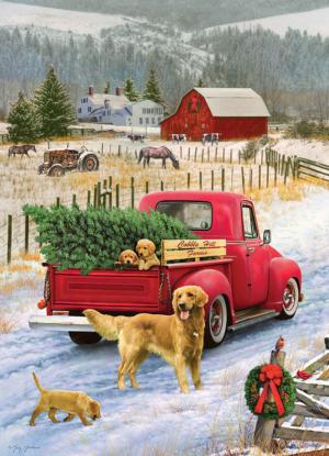 Red Truck Farm Christmas Dementia / Alzheimer's By Cobble Hill