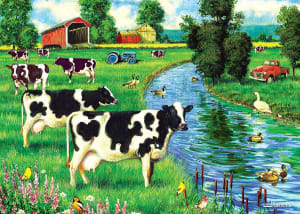 Cow Stream Farm Animal By Cobble Hill