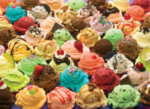 Ice Cream (Small Box) Dessert & Sweets By Jack Pine