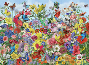 Butterfly Garden Flower & Garden By Jack Pine