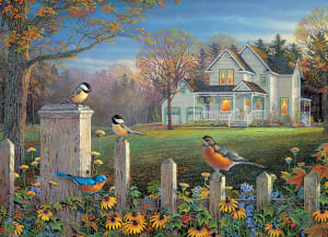 Evening Birds Flower & Garden By Cobble Hill