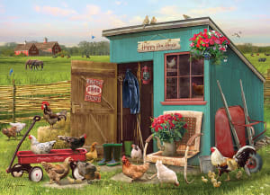 The Happy Hen House Farm Animal By Cobble Hill