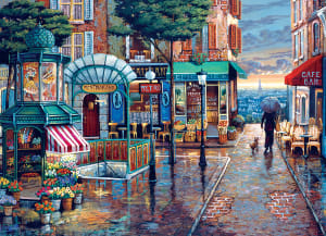 Rainy Day Stroll Paris & France By Cobble Hill