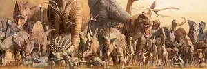 Dinosaurs - Panoramic Dinosaurs By Eurographics