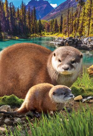 Otter Animals Children's Puzzles By Eurographics