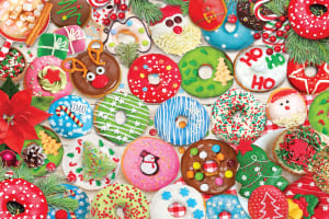 Christmas Donuts Dessert & Sweets By Eurographics