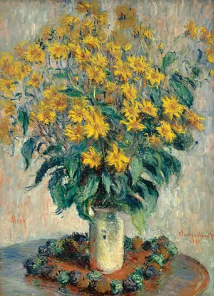 Jerusalem Artichoke Flowers Impressionism & Post-Impressionism By Eurographics