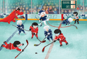 Junior League Hockey Children's Cartoon By Eurographics